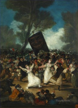 Francisco Goya Painting - The Burial of the Sardine Romantic modern Francisco Goya
